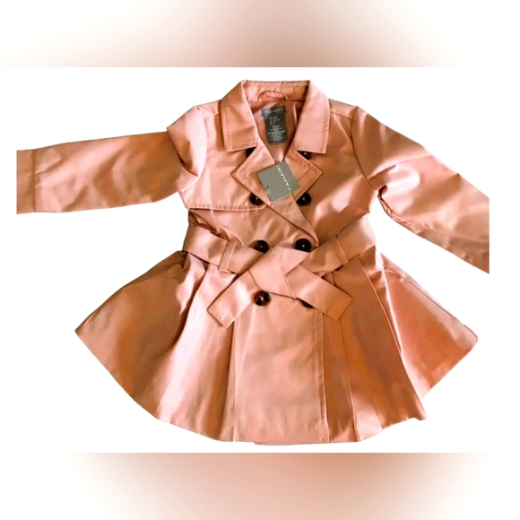 NWT/Plastic wrapped 3 pc pink coat/legging/ruffle puppy shirt. Great 4 fall! - Picture 4 of 5